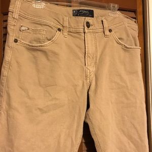 Silver Jean Khaki Jeans 36x32